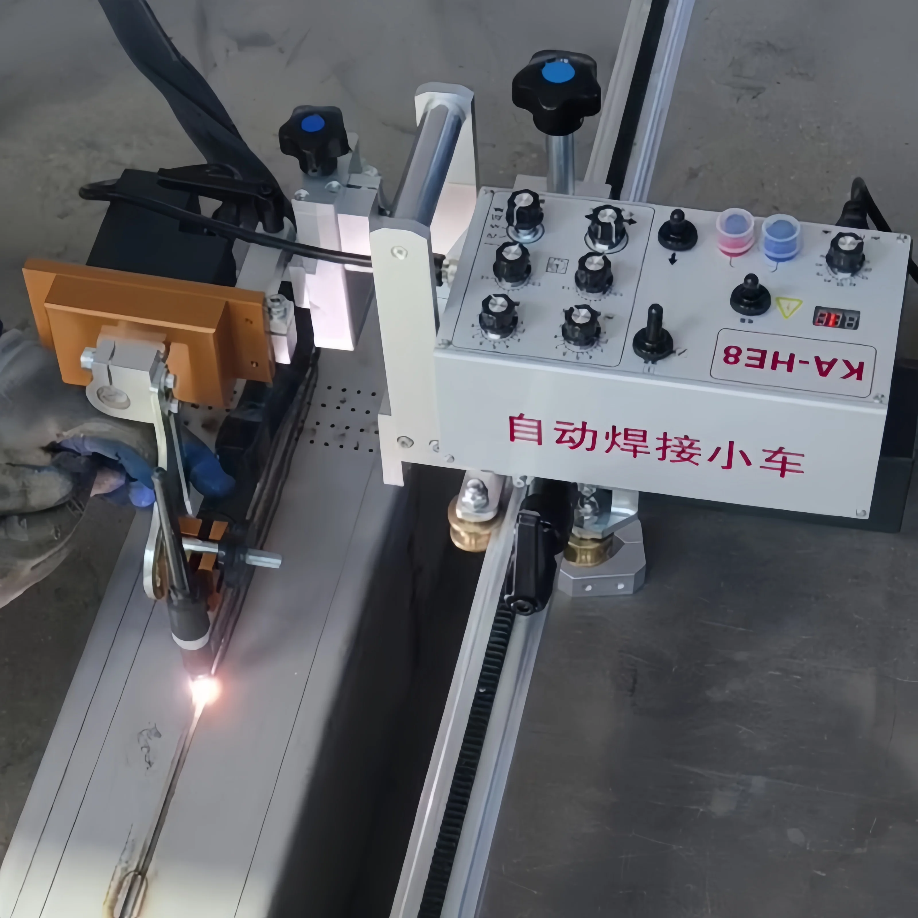 Multi Function KA-HE8 Orbital Oscillating Welding Machine Welding Robots Welding Tractor Mig-Welding Tools Welder Trolley