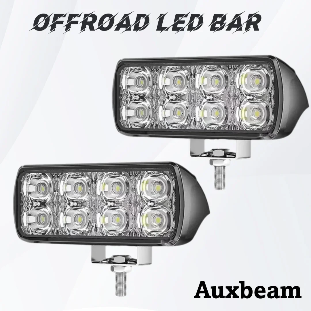 

24V Fog Lights LED Work Light Spot Light Off-Road Car External Lights White 8 SMD LED Light Bar for 4x4 Trucks,12v Led Bar