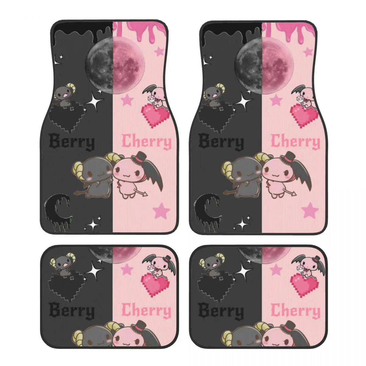 

Lloromannics Floor Mats for Cars All-Weather Waterproof Floor Mats Liner Full Set Car Accessories