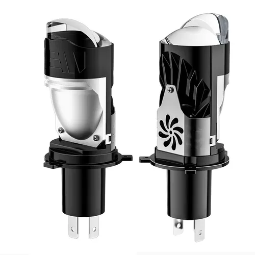 H4 Bi LED Mini lente de proyector LED bombilla de faro de coche 20000LM 100W CANBUS Turbo Auto bombilla H4 luz alta baja bombilla de luz antiniebla 12V
