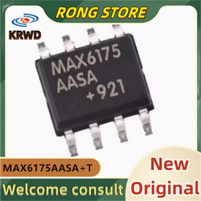 (5PCS) MAX6175AASA MAX6175AASA+T  MAX6175 SOP-8 New and Original Chip IC