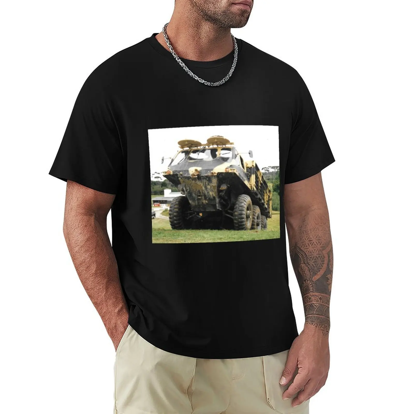 

Alvis Stalwart Mk.2 T-Shirt plus size tops anime stuff t shirt men