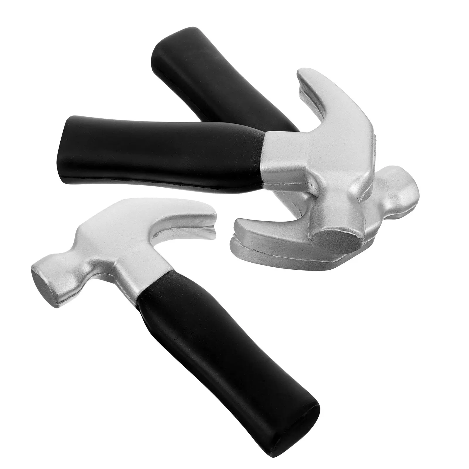 

Набор из 3 реалистичных маленьких детских молотков: портативные, легкие, имитационные, для ролевых игр, сувениры для вечеринок, подарки на день рождения для детей