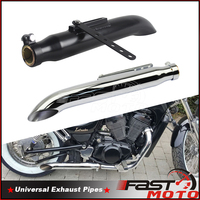 Retro Motorcycle Exhaust Muffler Pipe Exhaust System For Honda CG125 GN125 CB400SS SR400 EN125 XL883 1200 GN250 VS750 Cafe Racer