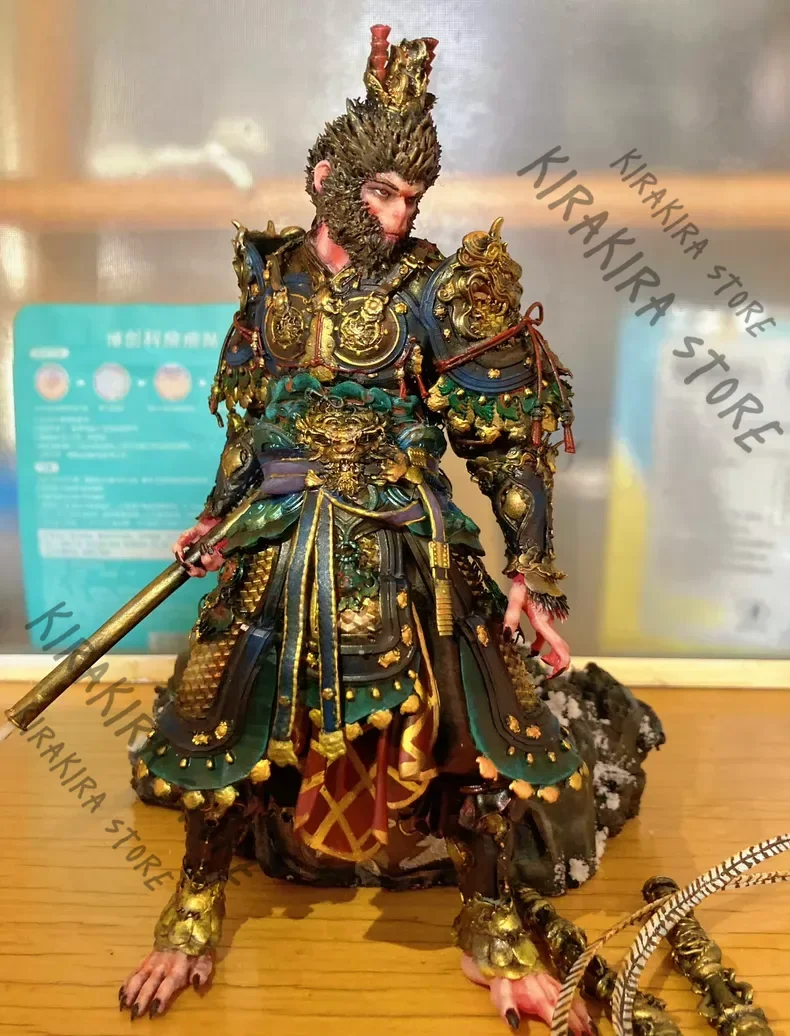 Black Myth: Wukong The Monkey King Garage Kits Figurine Model Kit Cosplay Pure Hand-painted Coating Ornament Periphery Gifts