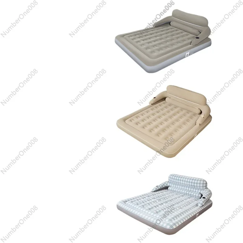 

Α Coefficient Air Mattress Bed Household Air Mattress Floor Bunk Double Simple Bed Outdoor Camping Thickened Folding Bed