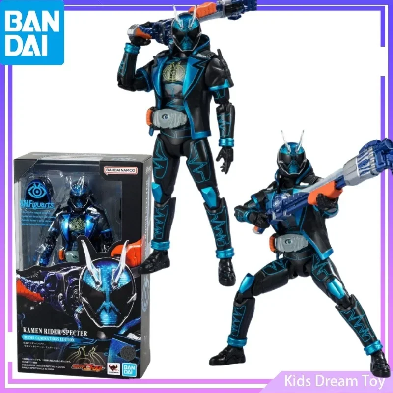 

Bandai in Stock Original S.H.Figuarts KAMEN RIDER SPECTER HEISEI GENERATIONS EDITION Anime Action Figures Toys Collectible Model