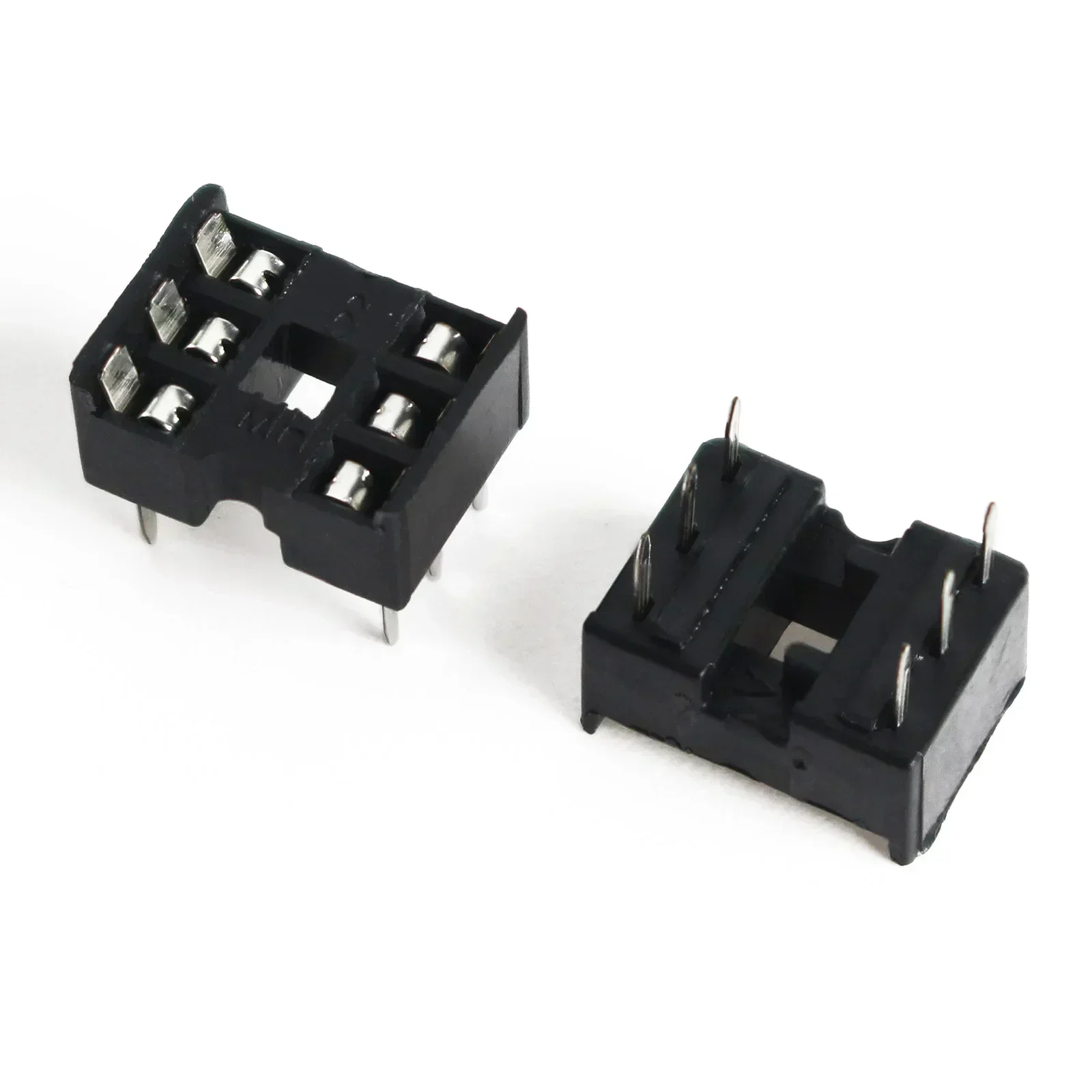 10 sztuk DIP IC gniazda 6P/8P/14P/16P/18P/20P/24P/28P Adapter lutowane układy scalone gniazda element elektroniczny