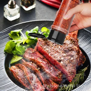 5/10/15/20PC Spices for salt and pepper Shaker Spices Spices Organizer Plastic Barbecue Conding Kitchen Gadget Tool 10 main sales pot for seasoning - №8