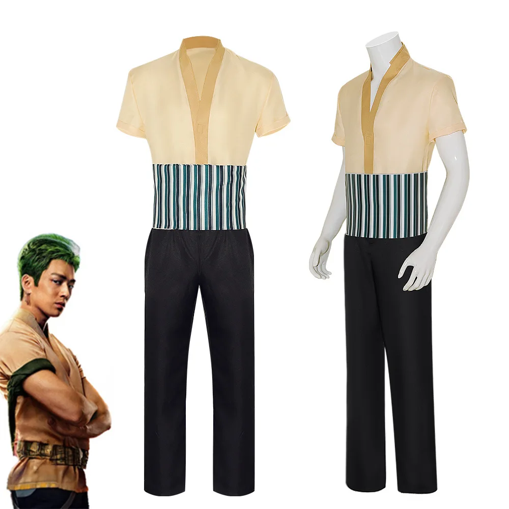 

Real-person Movie Cosplay Costume Full Set Of Real-person Zoro Cosplay Costume Role-playing Costume