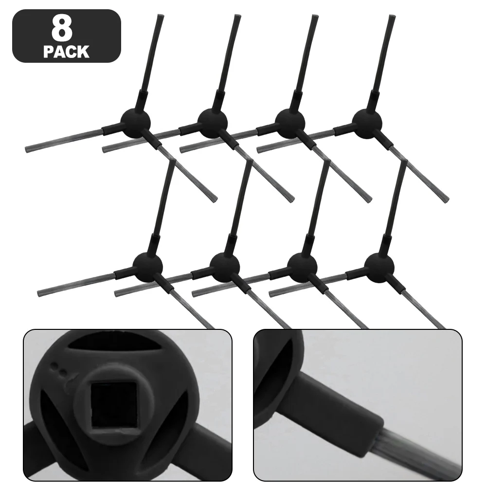 

8 Pcs Vacuum Side Brushes For Uninell UR3 Robot Vacuum Cleaner Accessories Replacement Side Brush Vacuums Cleaning Parts