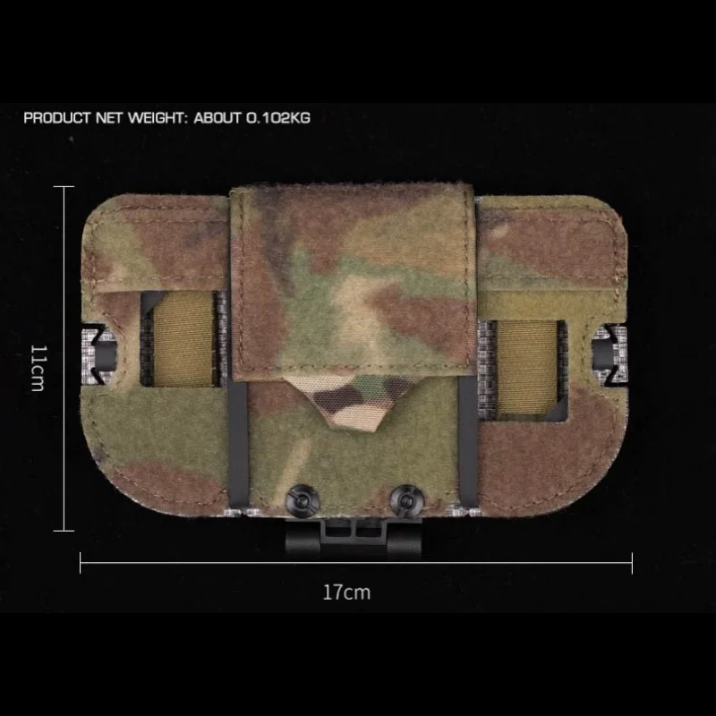 Hunting Ultralight Navigation Pouch | Waterproof Map & Phone Carrier | MOLLE Compatible Field Organizer