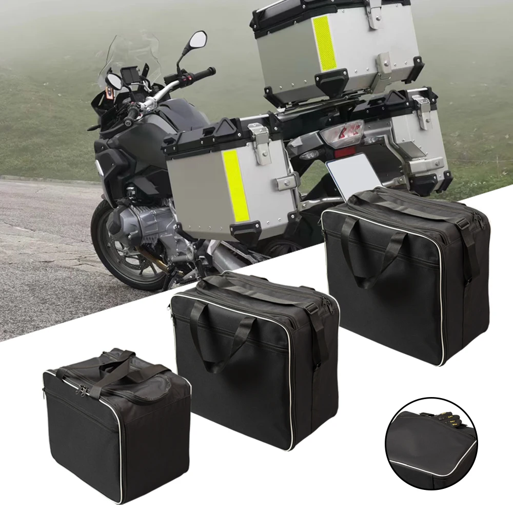 Motorcycle Luggage Bags for BMW R1200GS Adv Black Inner Bags R1250 R1250 gs adventure