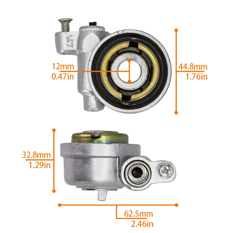 12MM Motorcycle Scooter Speedometer Speedo Drive Gear For Honda WH125T WH125T-2 WY125 125CC Moped