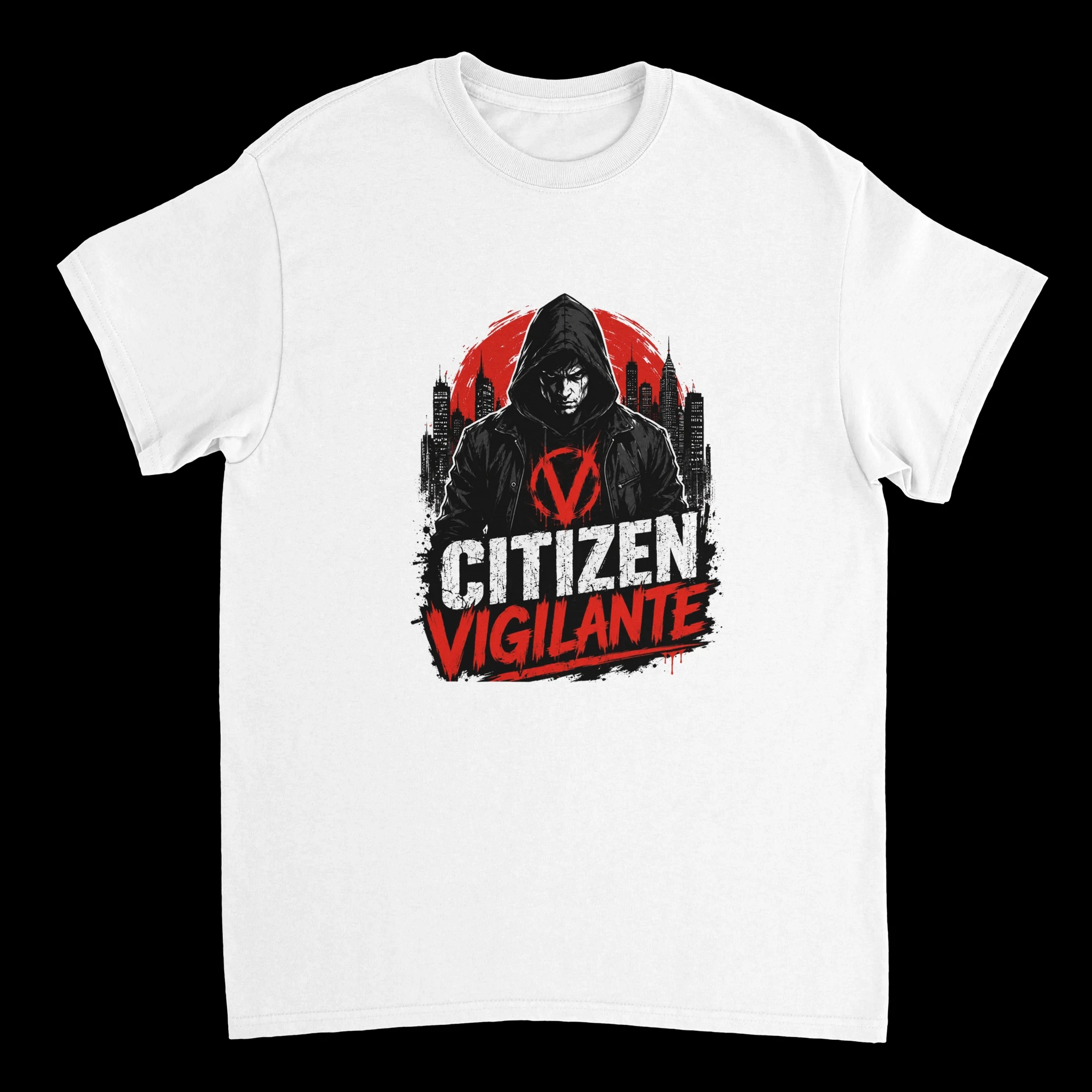 2026 Citizen Vigilante Funny Movie Game Graphic T Shirt Y2K Oversized Unisex Casual O-Neck Short Sleeve Tee