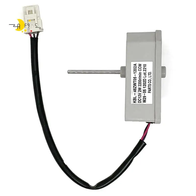

AF95-DC12V Двигатель вентилятора холодильника KBL-48ZWT05-1202A для Magic Chef, холодильника Frigidaire, TCL, холодильника Omar, 2 Вт 2200 об/мин CCW