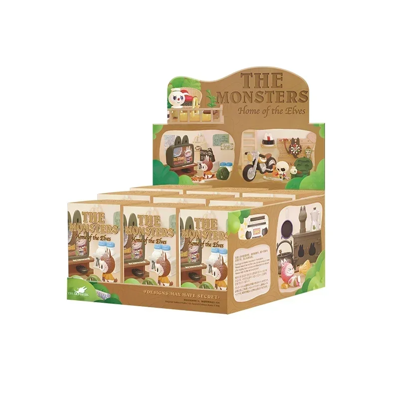 

Pop Mart The Monsters Home of the Elves Series Blind Box Toys Guess Bag Mystery Box Mistery Caixa Action Figure Surpresa Cute Mo