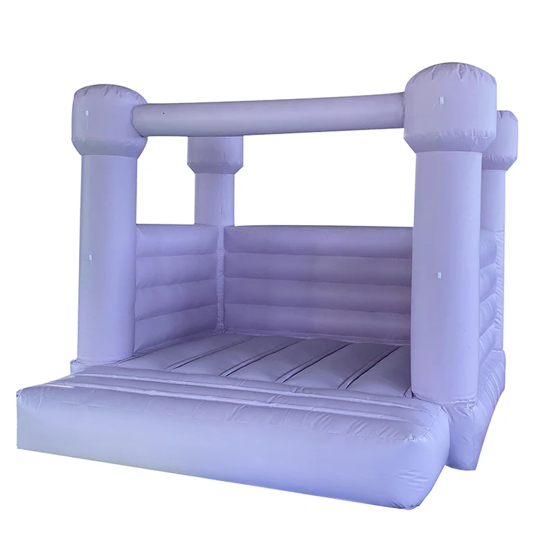 

PVC Commercial Inflatable Custom Bouncer Purple Bounce House Inflatable Wedding Bouncy Castle Party Rental Equipment For Sale