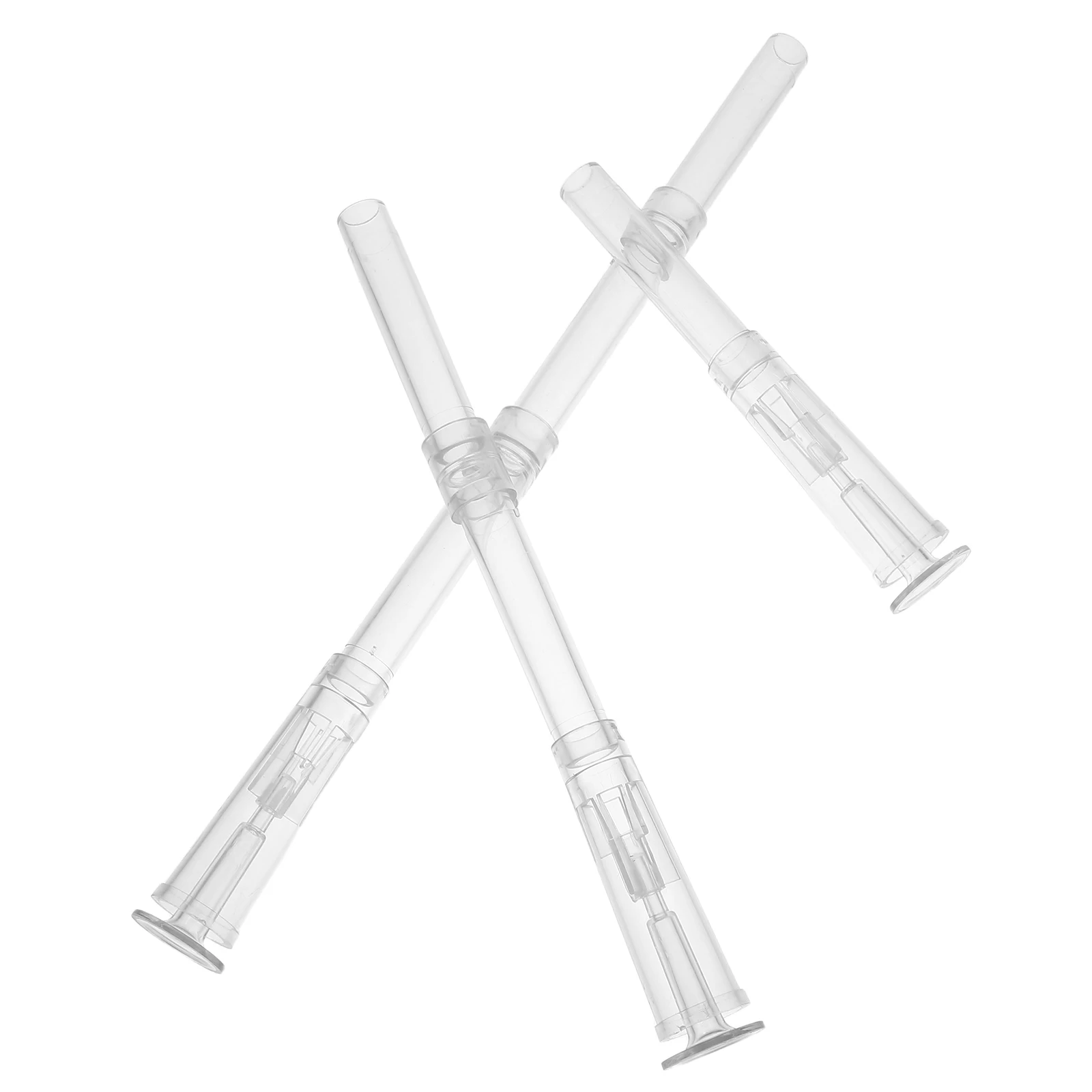 

3 Pcs Water Pump Small Fountain Desk Feature Desktop Outdoor Tabletop Transfer Transparent Bird Bath