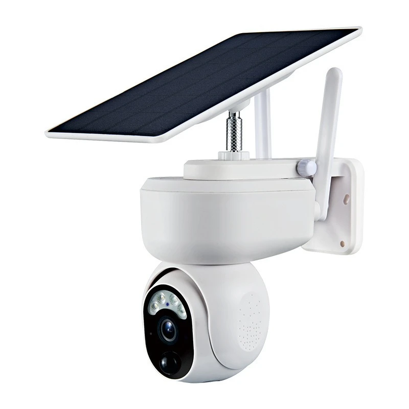 Low power consumption solar camera 4G360 ° night vision WIFI monitor camera intelligent voice intercom