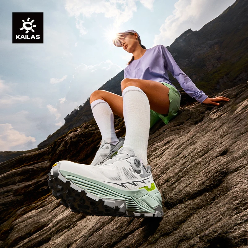 KAILAS-Fuga EX 3 BOA Trail tênis de corrida para mulheres, tênis atléticos, esportes, caminhadas, respirável, profissional, KS2413215