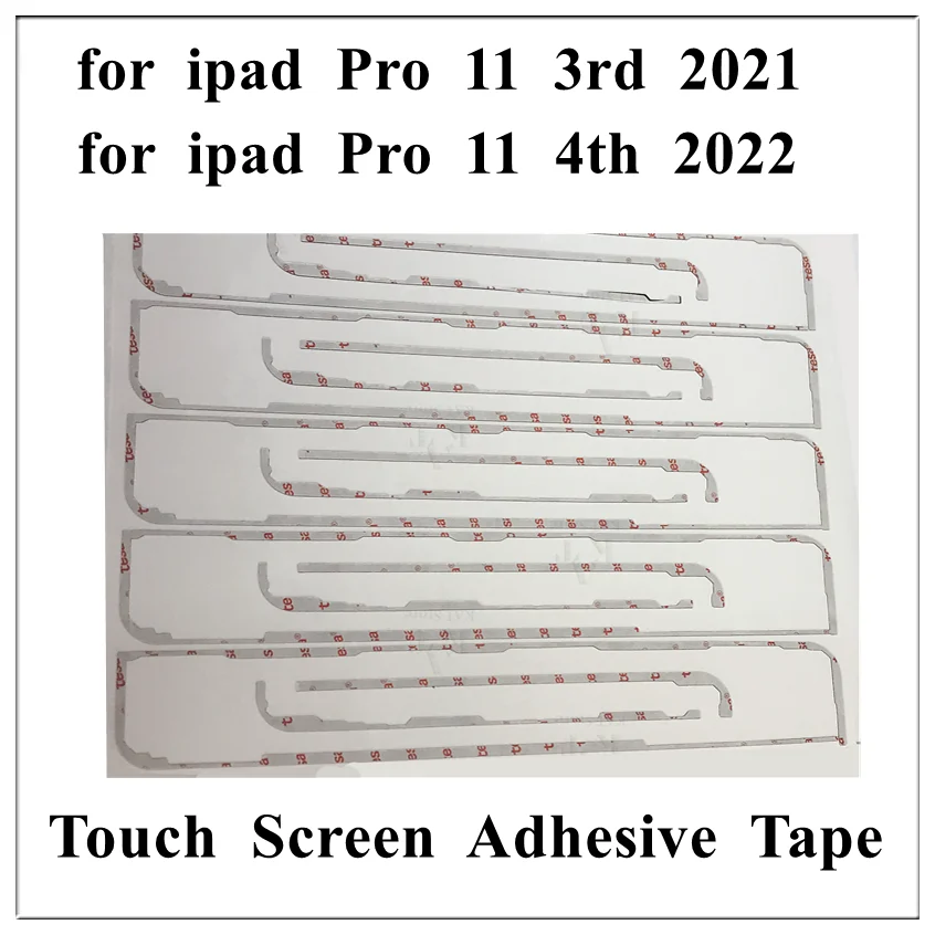 5Pcs LCD Tesa Adhesive Sticker Glue Tape For iPad Pro 9.7 10.5 11 12.9 Inch Mini Air 2 3 4 5 6 7 8 9 2018 Touch Screen Display