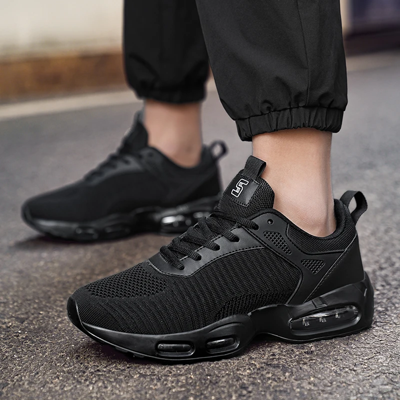

2026 New Model Breathable Mesh Sport Shoes for Leisure and Running with Air Cushioning and Shock Absorption Trend Shoes