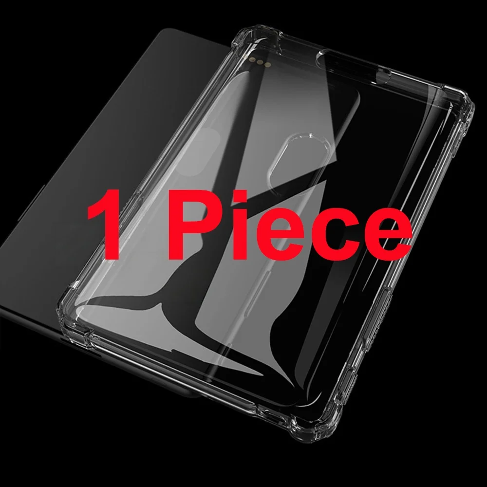 Funda-Hülle für XTEINK X4 Pro E-Book, 4,3'', TPU Slim stoßfeste weiche transparente Hülle mit 4 stoßfesten Airbags, Anti-Vergilbung
