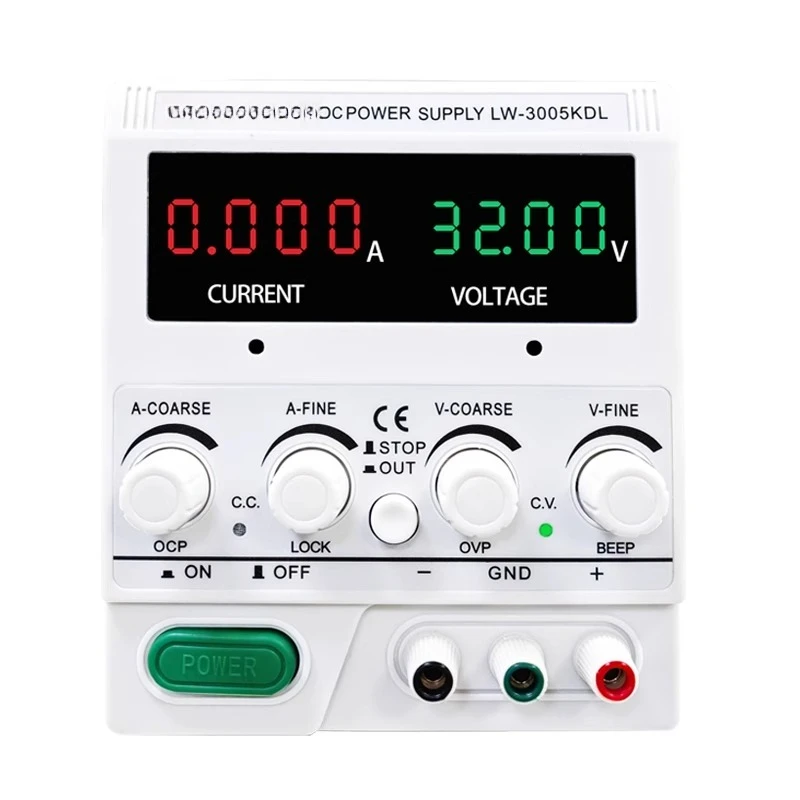 

DC Regulated Power Supply 30V10A High Precision Digital Display Switching Laboratory Maintenance Digital Power Supply