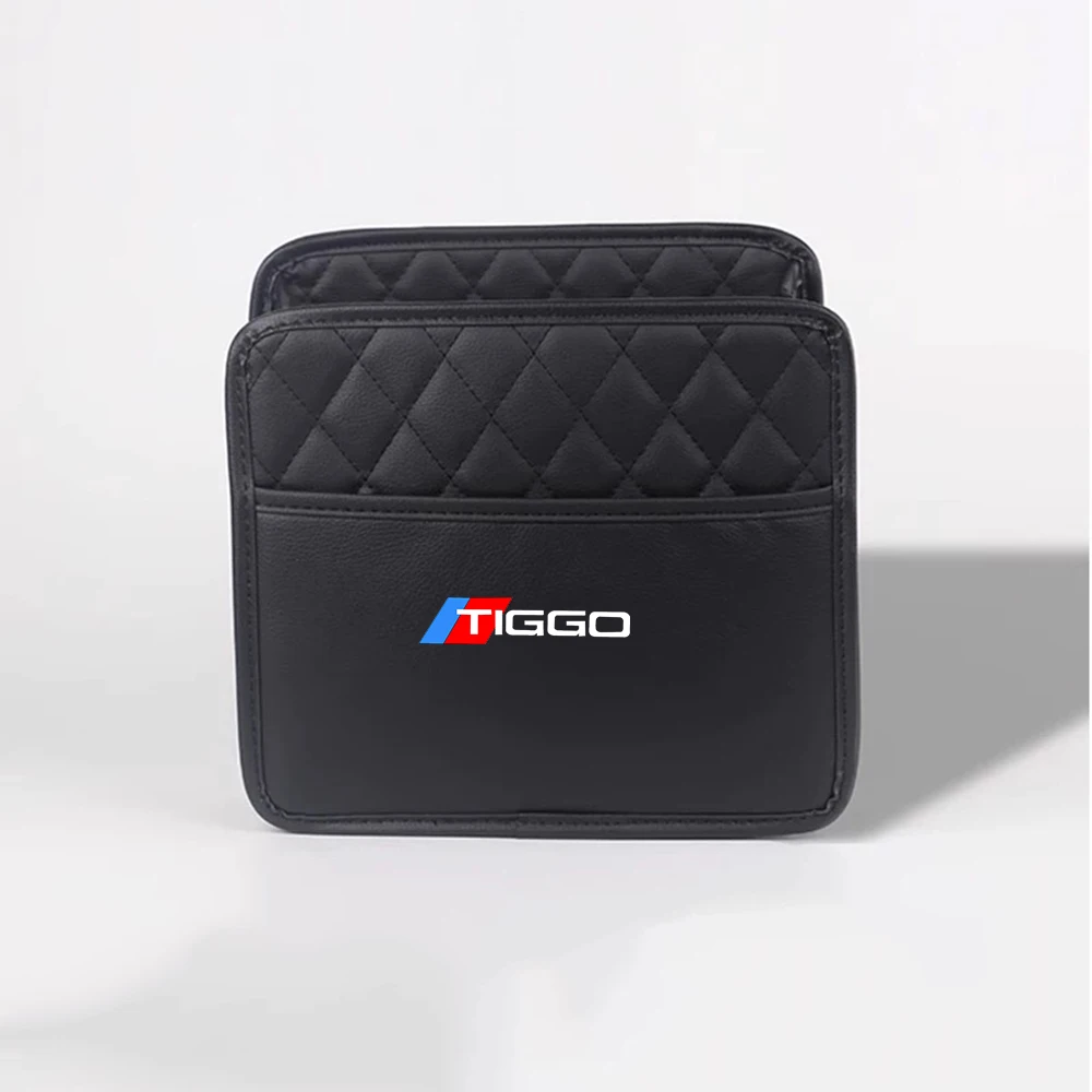 Car Seat Back Multi-pocket Backrest Anti-kick Pad storage bag for CHERY BLOSSOM FLOWER TIGGO 3 4 5 7 PRO 8 Tengo