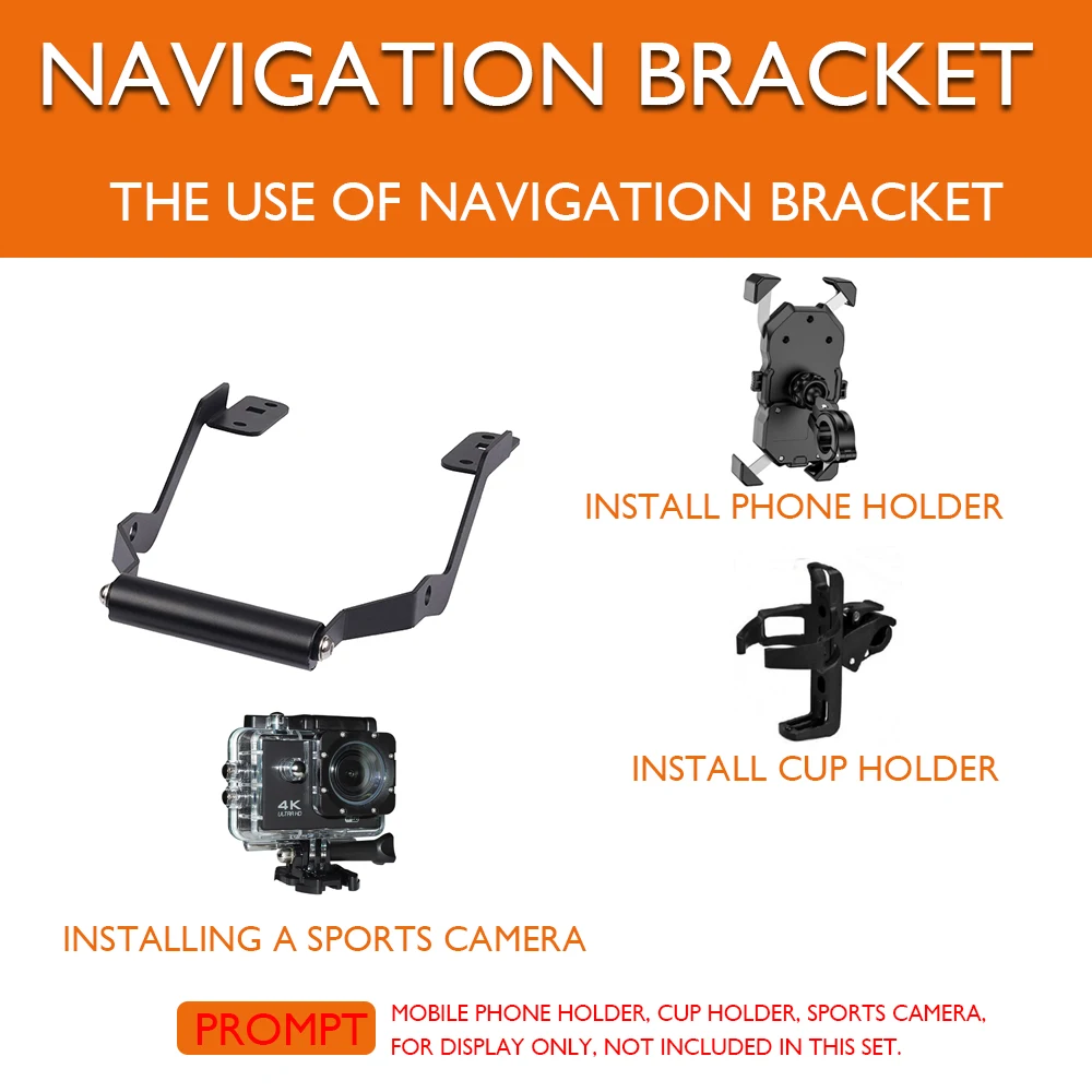 For F900XR 2025 Navigation Bracket Phone Holder Motorcycle GPS Expand Support For F900 F 900 XR 900XR 2020 2021 2022 2023 2024