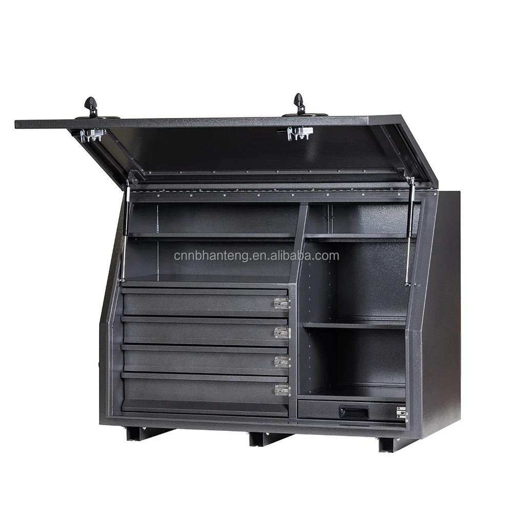 

UTE 1150D4 4-Drawer 3-Shelf Toolbox Durable Tool Cabinets for Organization