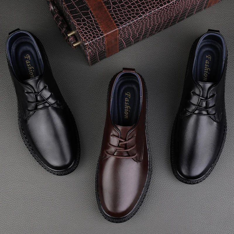 Premium Men's Business Casual  - Men'S Formal Office Wear Shoes ulasan dan harga