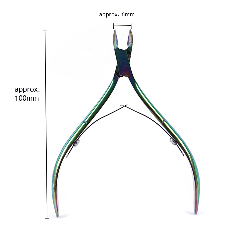 ชุดกรรไกรตัดเล็บสแตนเลส - ชุดทําเล็บมือและเล็บเท้ามืออาชีพพร้อมกรรไกรหนังกําพร้า, Pusher & Spoon, Nipper และ Trimmer