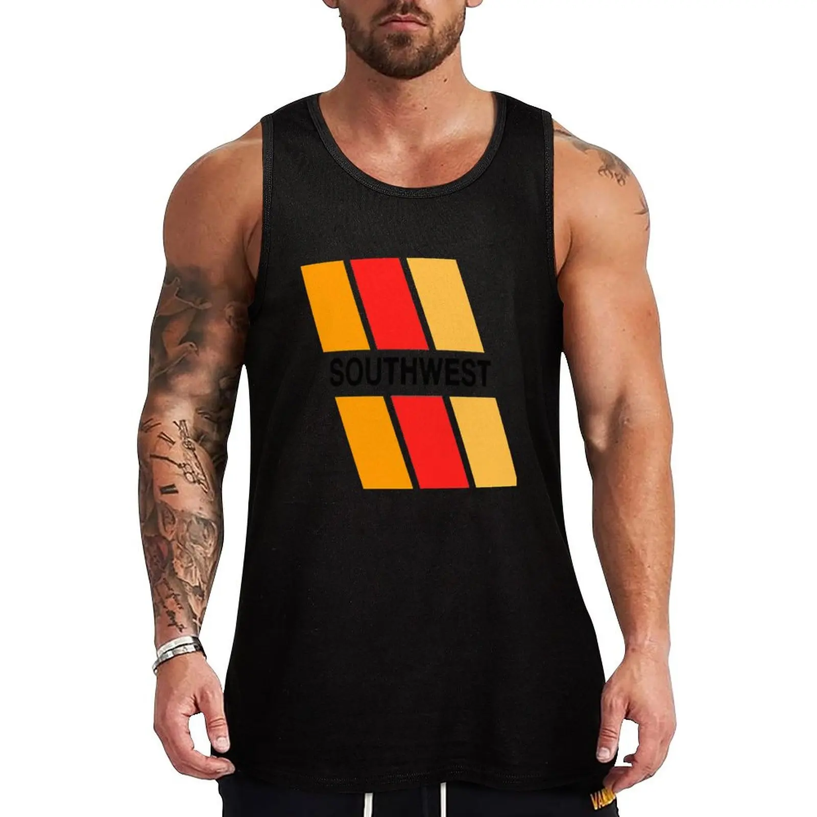 

Southwest Airlines. T-Shirt.png Tank Top men gym clothing Gym clothes T-shirt men men gym