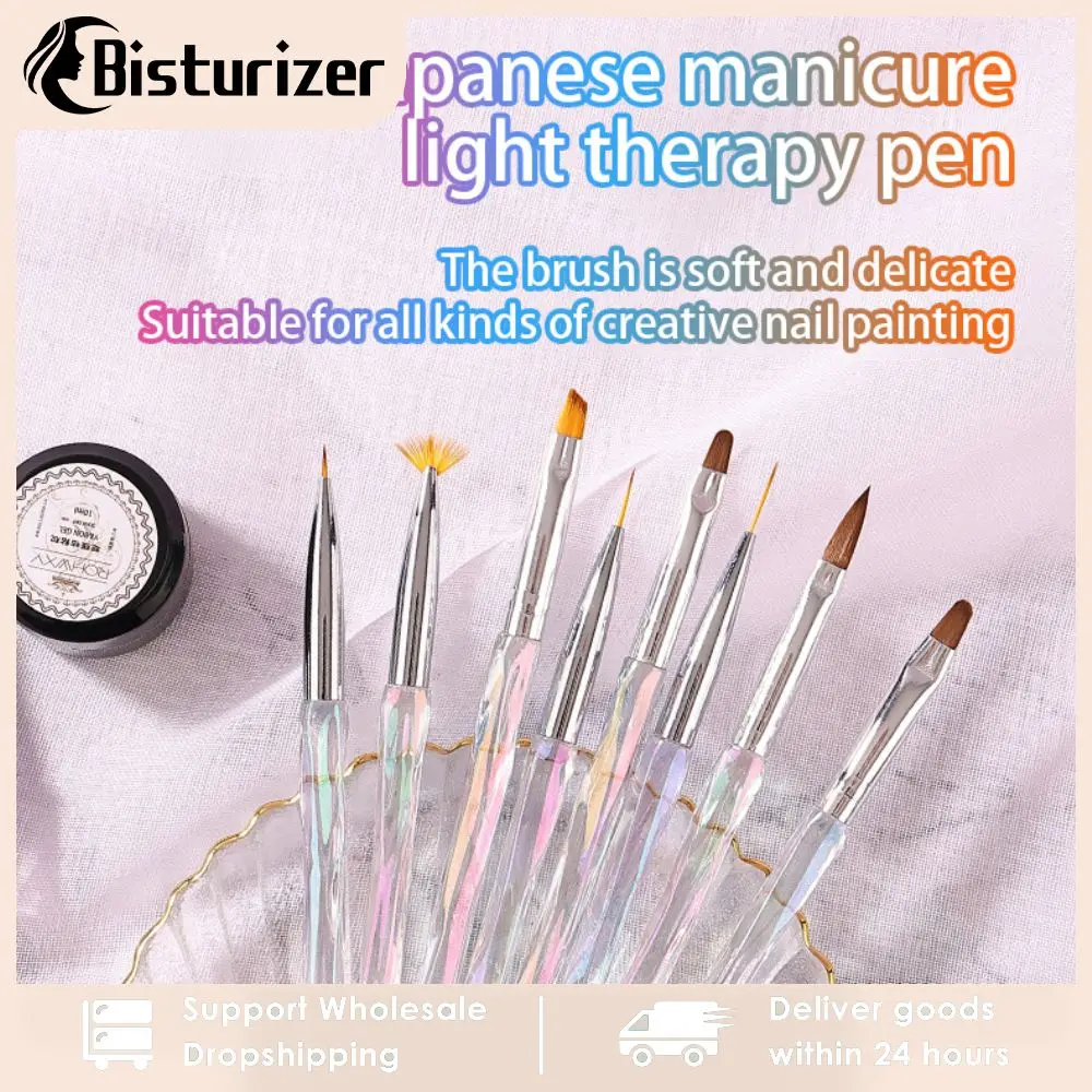 Japanese UV Gel Painting Drawing Brush Acrylic Nail Brush Liner Brush Nail Lines Drawing Brushes For Manicure Nail Art Tools New