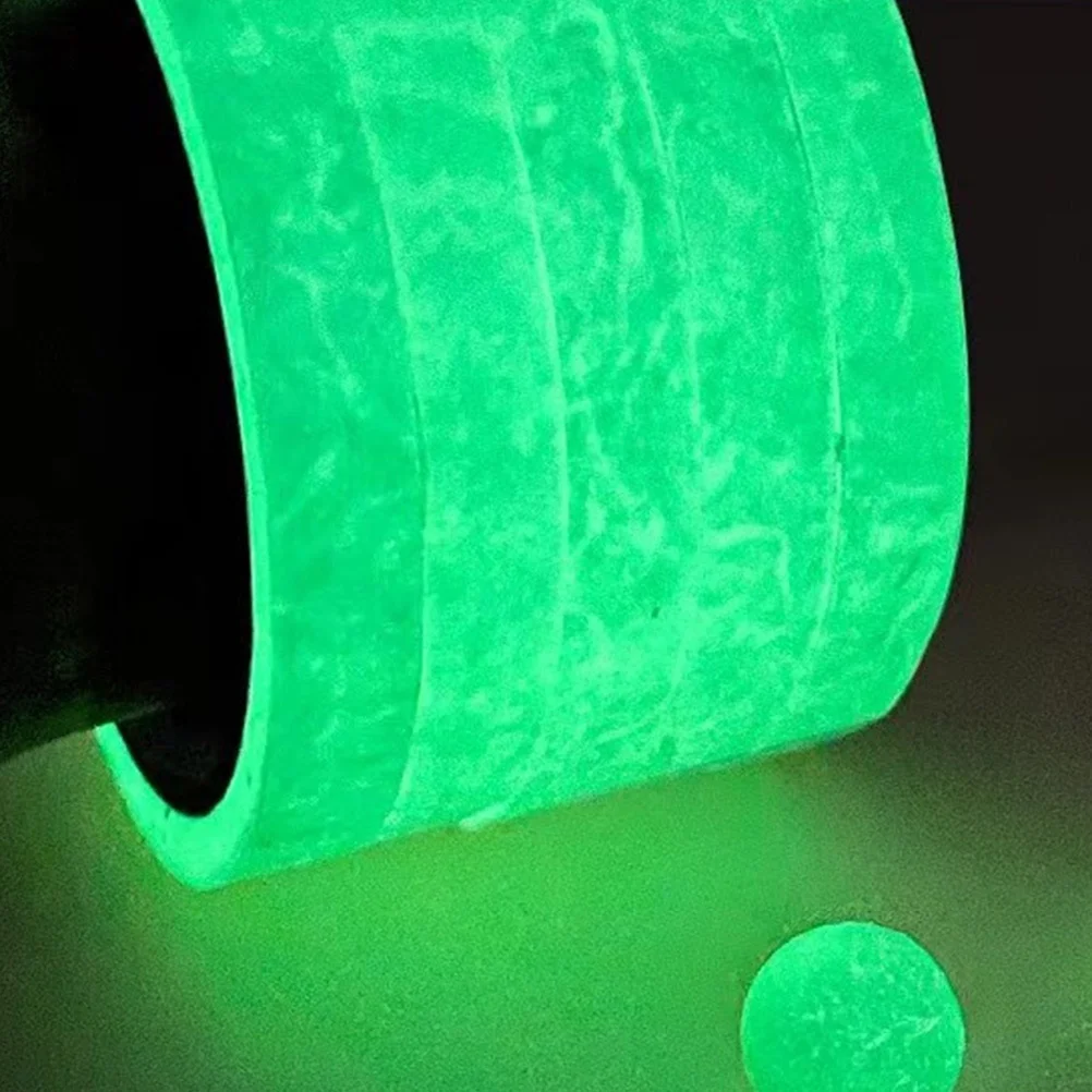 6 pçs brilho no escuro fitas de bola pegajosa noite luminosa descompressão adesivo diversão sensorial alívio para crianças adultos relaxante