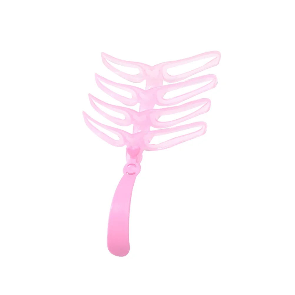 1 مجموعة الحاجب حاكم مجموعة الاستنسل قابل للغسل قابلة لإعادة الاستخدام أداة تتبع دقيقة للحواجب الطبيعية السميكة المحددة الاستخدام اليومي #5