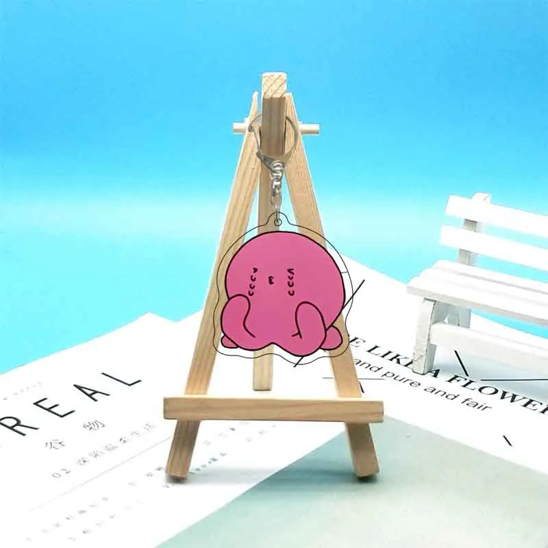 الخطيئة الأصلية لتاكو Pii أنيمي سلسلة مفاتيح مصنوعة من الأكريليك حقيبة Charms قلادة هدية مفتاح سلسلة تذكارية لطيف الإبداعية صديق Kingrings #4