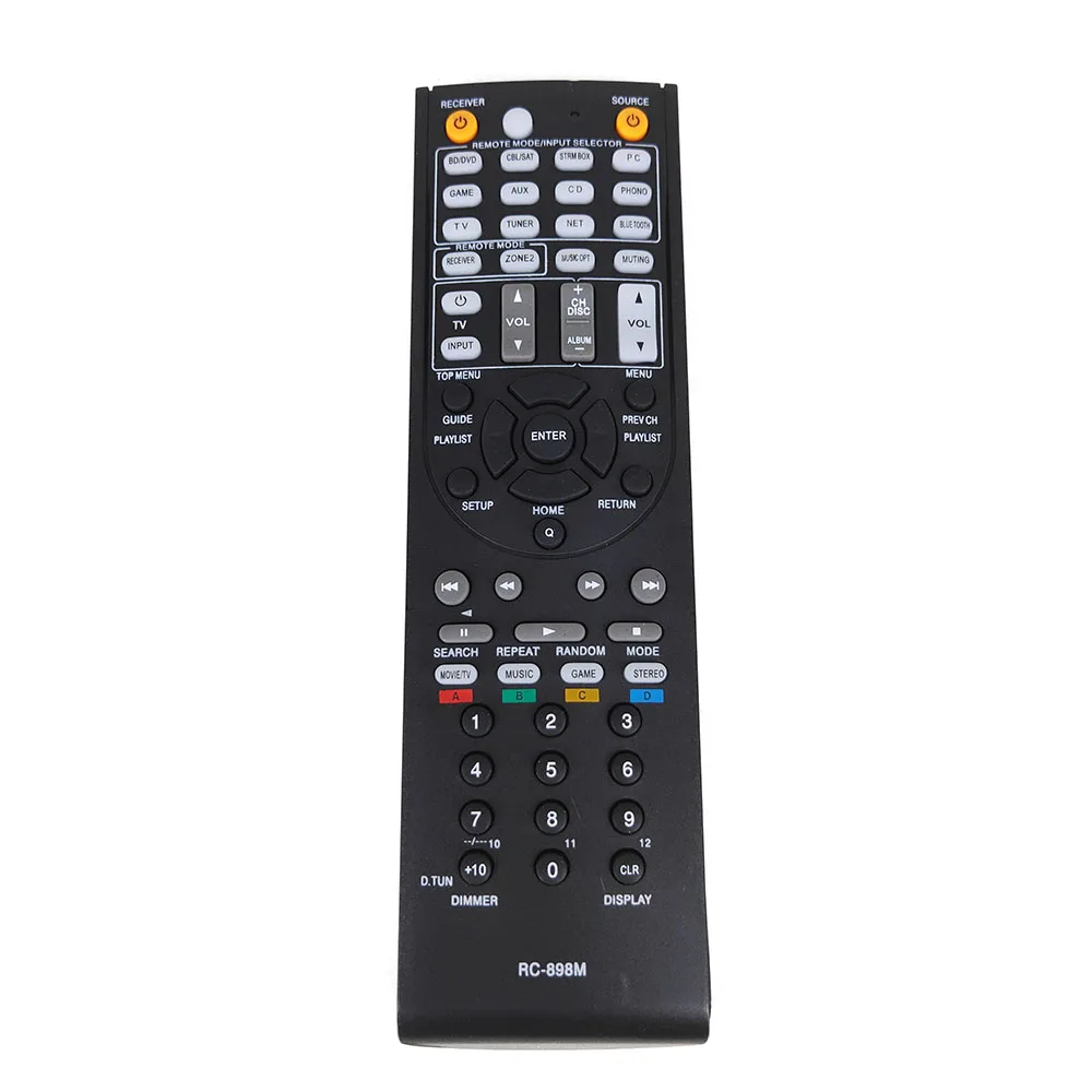 NEW RC-898M Remote Control For Onkyo AV Receiver TX-NR5008 TX-NR709 TX-NR646