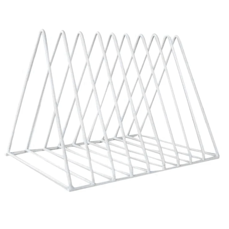 Triple-Cornered File Rack And Magazine Rack 10 Grid Newspaper Rack Magazine File Storage For Office Home Decoration