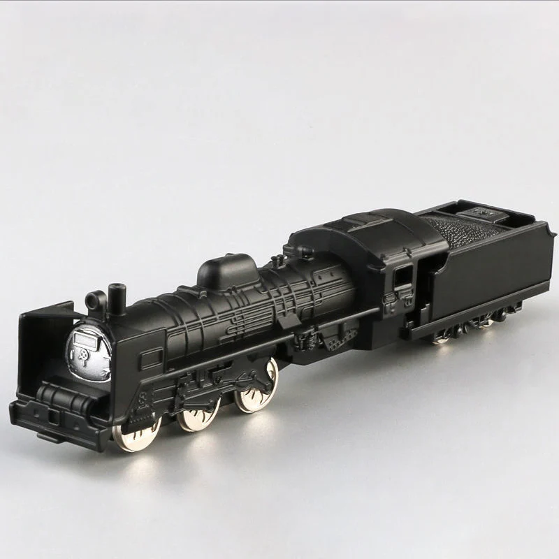 Alloy Train Model Simulation Retro Train Metal Diecast High-speed Rail Subway Car Model Toys For Boys