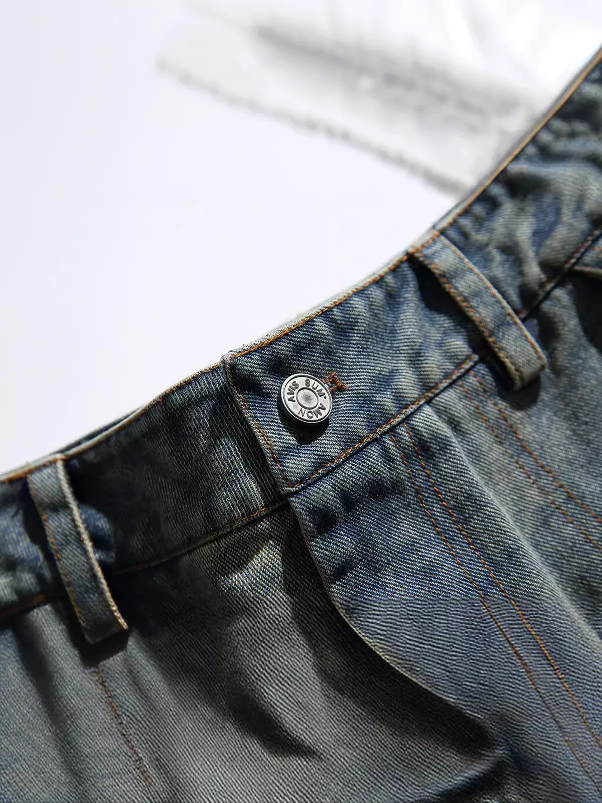 RUIIENRS X Ropucha Letnie Szorty Jeansowe Damskie z Wycięciami 3D, Wysoki Stan, Proste Nogawki, Niebieskie