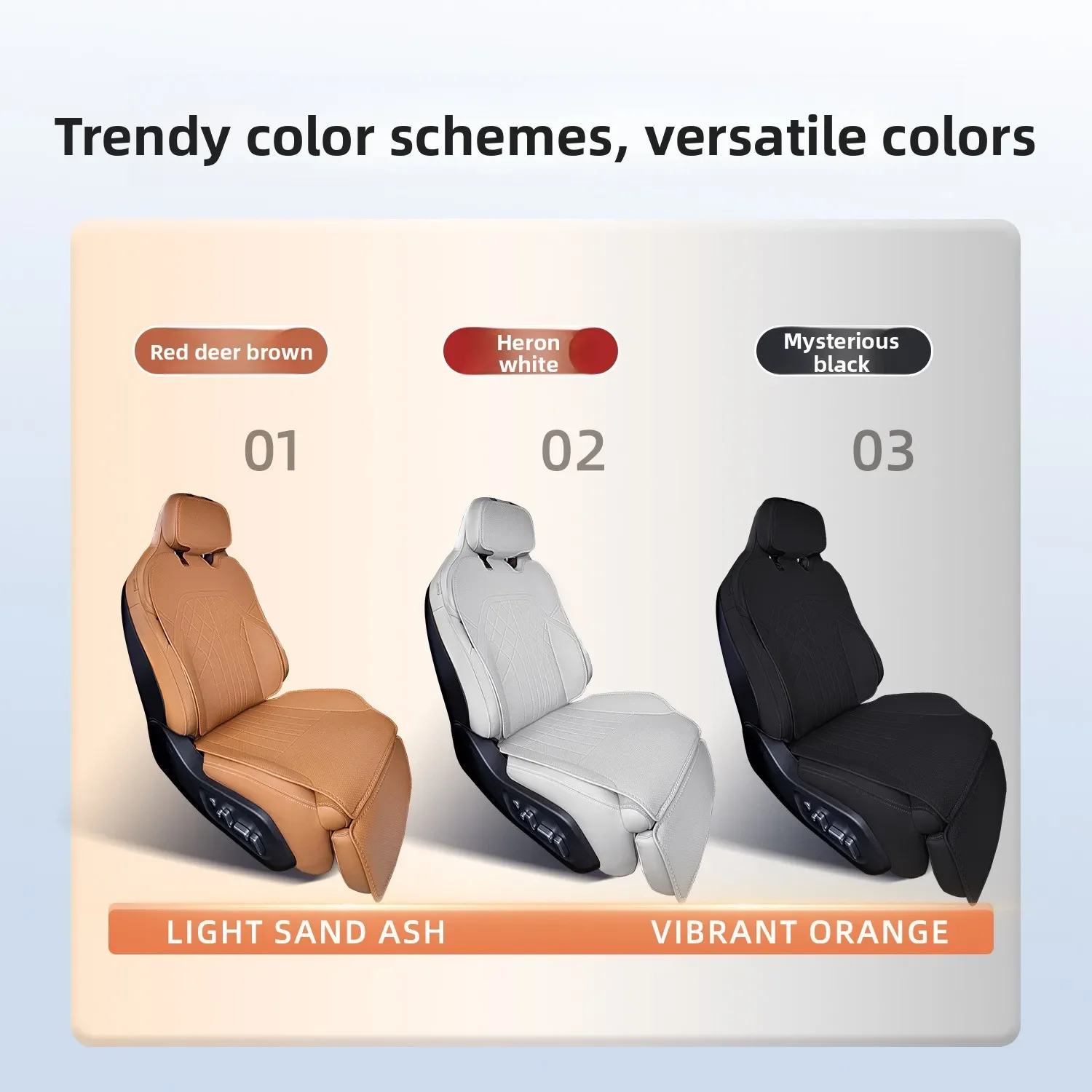 

Car Seat Covers For Mazda EZ6 Full-Coverage Seat Cushions All Seasons Comfortable and Breathable Seat Protective Pad Accessories