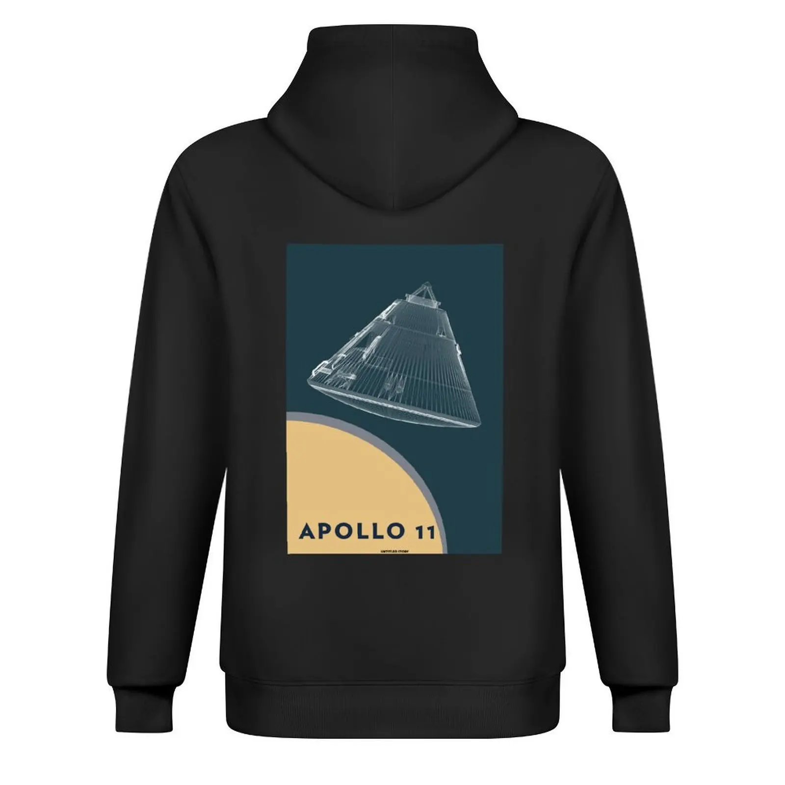 أبولو 11 وحدة الهبوط هوديي الرجال العرق قميص أنيمي الملابس الذكور الملابس الجمالية هوديس للرجال