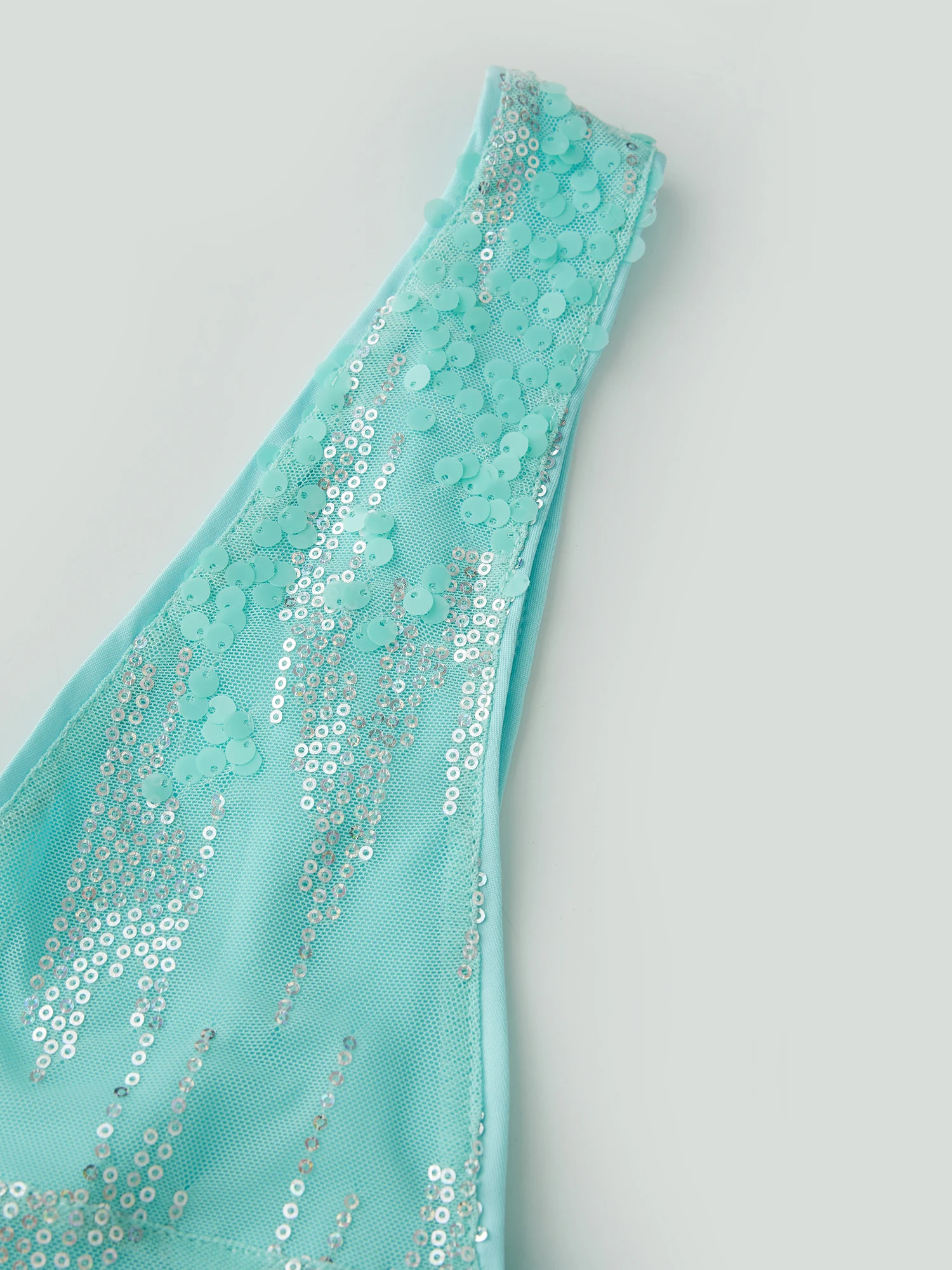 Camisola brillante con lentejuelas brillantes para mujer, Top corto sin mangas con cuello en V, chaleco sin mangas ajustado con espalda descubierta para fiesta de verano, ropa de calle