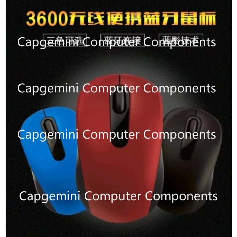New original FOR  Microsoft Wireless Portable Fashion Bluetooth Mouse 3600 Gaming and Office surface Tablettest  normal