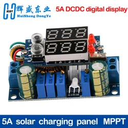 DC 6-36V 5A MPPT LED Digital Solar Panel Controller 12V 24V DC-DC Step Down Charging Power Supply Module CC CV Voltage Regulator