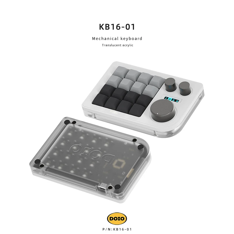 ミニキーボード 16キー カスタムQMK ビア ゲーミング