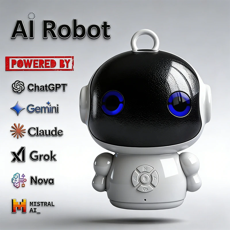 New Smart AI Robot Lntelligent Voice Children's Intelligent Early Education Robot Ai Dialogue Companion Toy